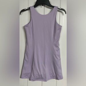 tek gear Girl’s Lavender Scoop Neck Tank Dress with Pants